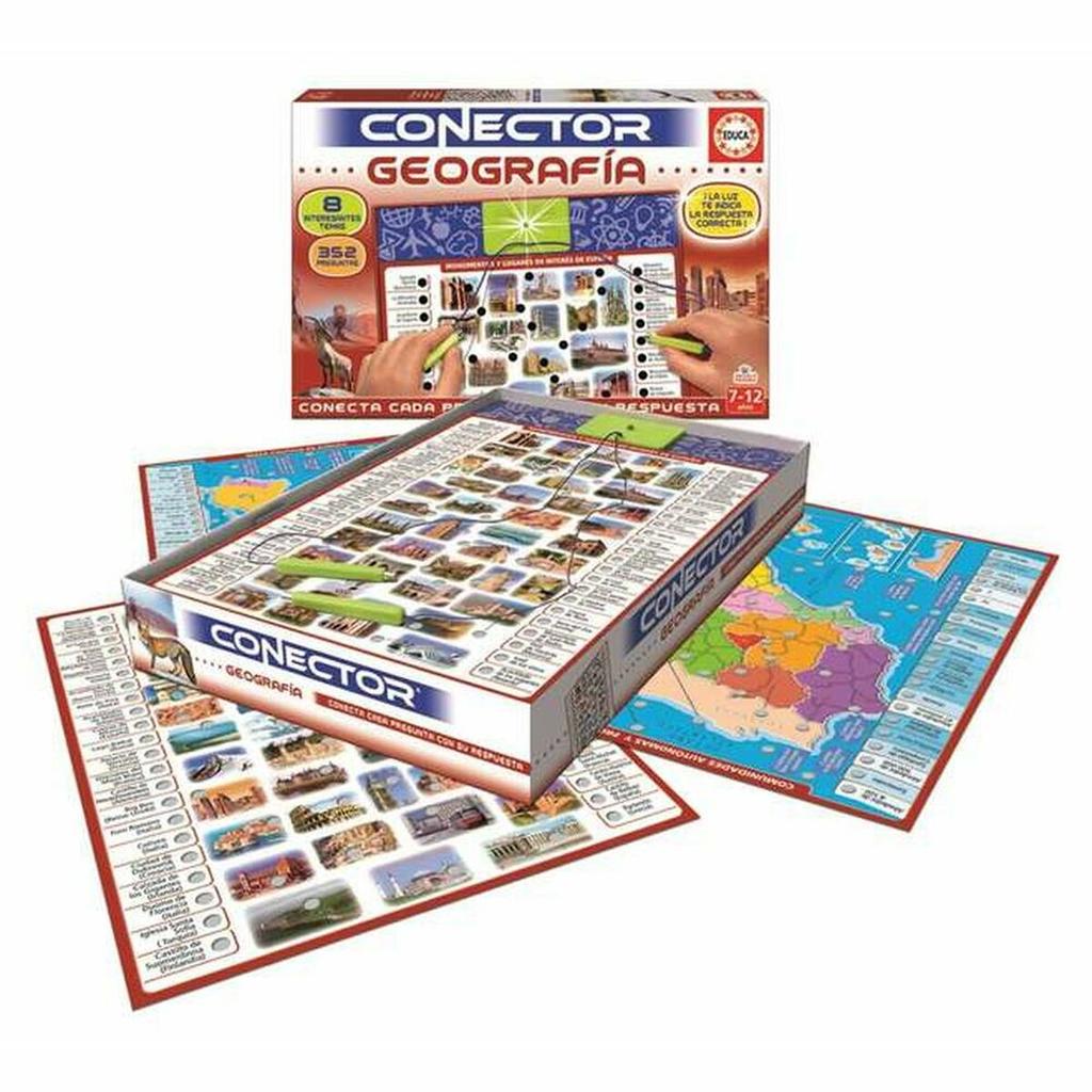 Educa Conector - Gioco Di Memoria E Logica Per Bambini, Multicolore, 17201 - L'Originale Gioco Di Domande E Risposte - 4