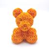 3D Printed Rose Bear Desktop Ornament - Valentine's Day or Birthday Gift Souvenir