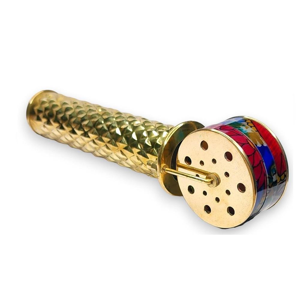 Wheel World Kaleidoscope Amazing Craftsmanship Beautiful Image Creation Inside