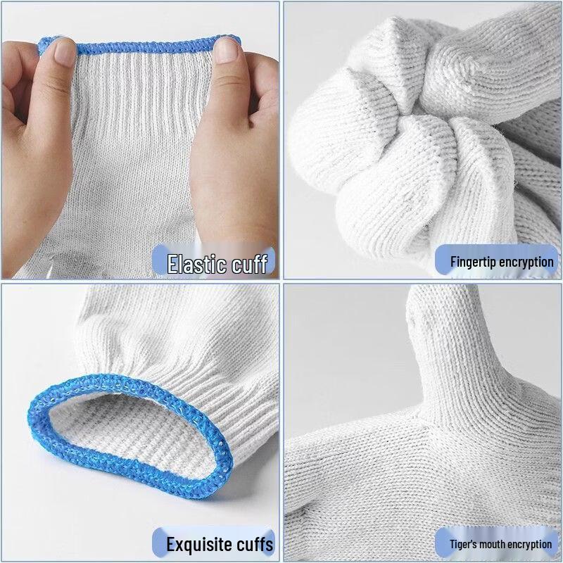Youcong Heavy-Duty Cotton Work Gloves