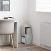 Corner Cabinet Grey Sonoma 25.5 x 25 x 55 cm Particleboard