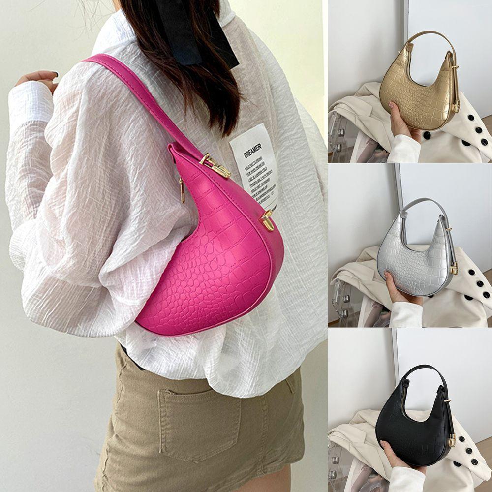 

Женские простые PU симпатичные сумки через плечо сумки подмышками кошельки сумки