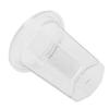 Coffee Ground Dosing Cup PC Antistatic Transparent Coffee Powder Feeder Dosing Cup for Portafilter Basket