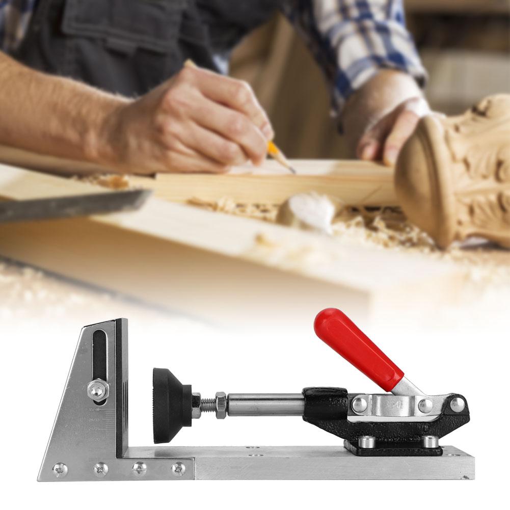 Woodworking Inclined Pocket Hole Drilling Guide Clamp with Accessories Carpenter S Tool