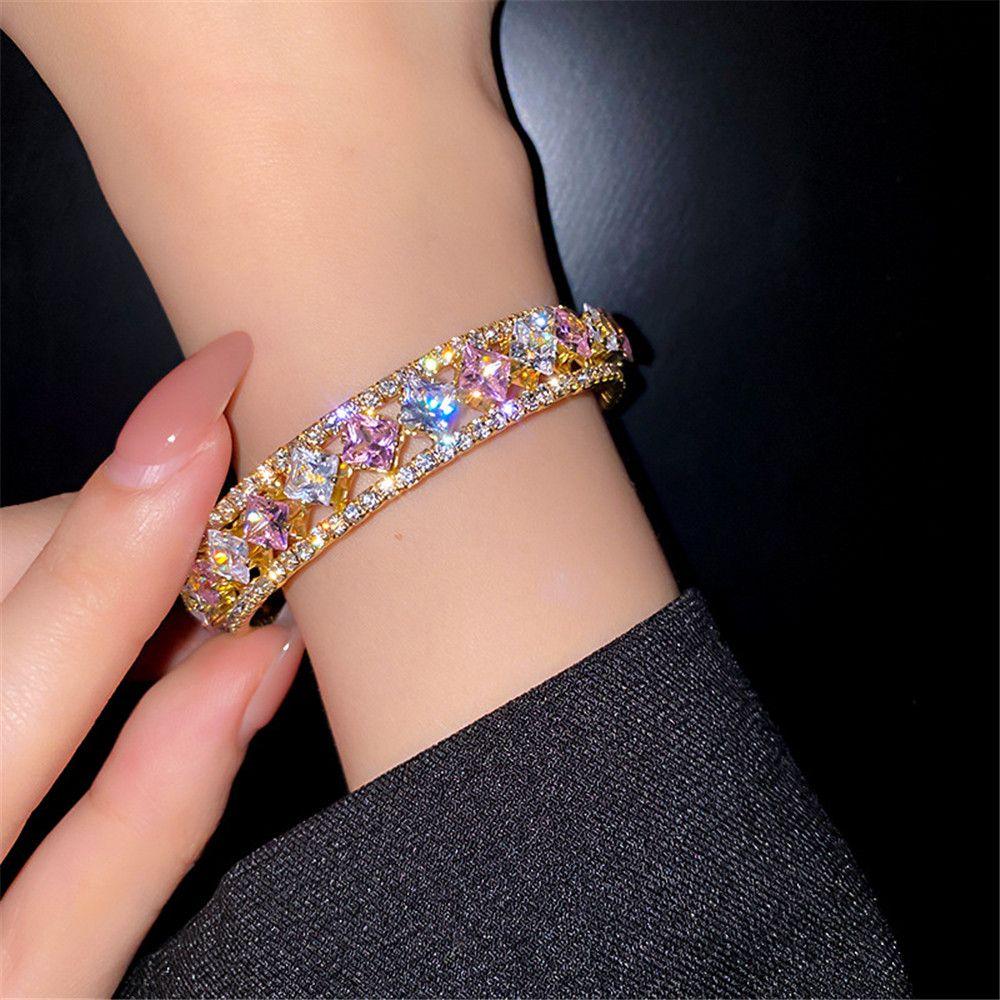 

Full Diamond Bracelet Bracelets Bracelet Women s Bracelet Crystal Bracelet Bracelet For Women