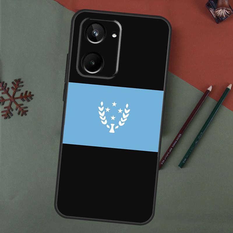 Kosrae Flag Case For Realme C75 C65 C67 C71 C63 C61 C55 C51 C53 C35 11 12 13 14 15 Pro Plus GT6 GT7 Pro