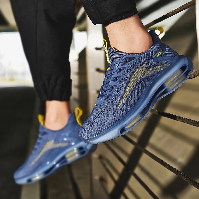 Men's Sneakers 2025 New Mesh Running Shoes Trend Anti Slip Platform Casual Sneaker Shoes Summer Breathable Fashion Tennis Shoes