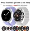 Wave Nylon Watch Strap For Samsung Galaxy Watch 8 40mm/44mm Breathable Bracelet Galaxy Watch8 Classic 46mm Wrist Band Accessories