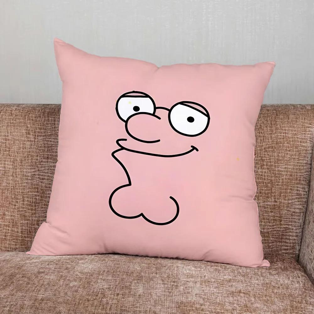 Față de pernă F-Family Funny Guy pentru casă, dormitor, mașină, birou, decorațiune sufragerie, husă de pernă pentru canapea, potrivită