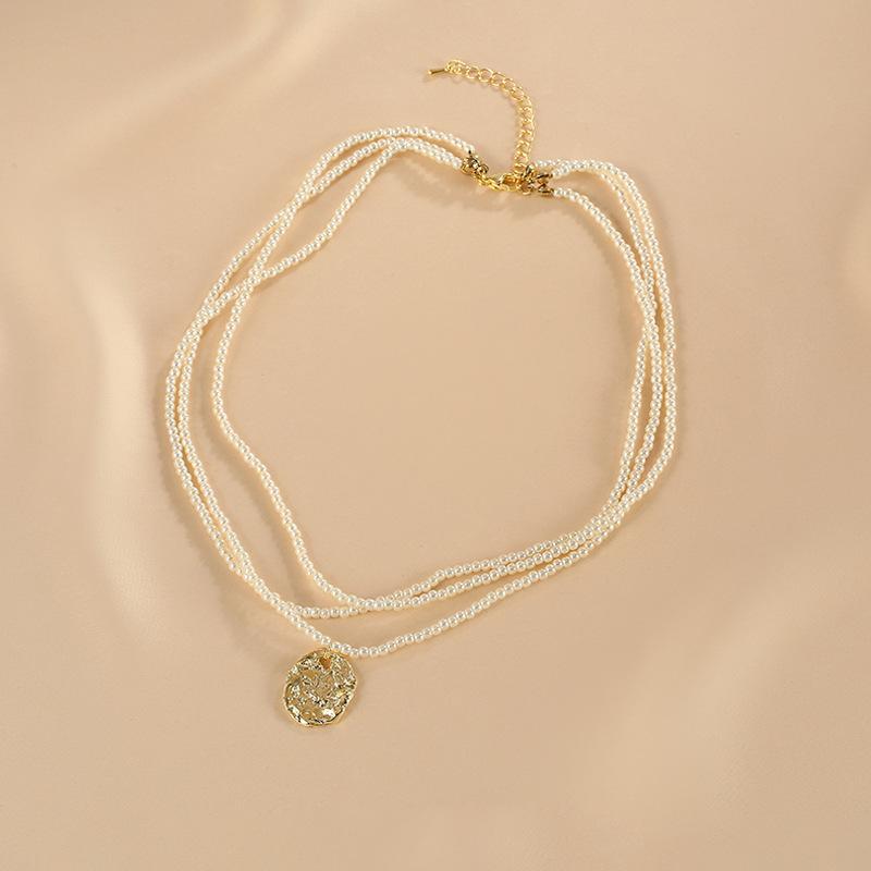 

Ожерелье в виде ракушки для девочек, нишевая цепочка на ключицу, аксессуары для пожилых людей, ювелирное ожерелье