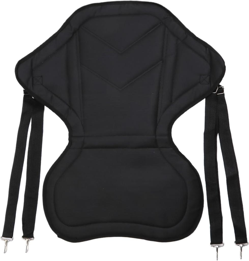 Padded Kayak Seat with Detachable Backrest Adjustable SUP Paddleboard Seat for Canoeing Fishing Water Sports Durable