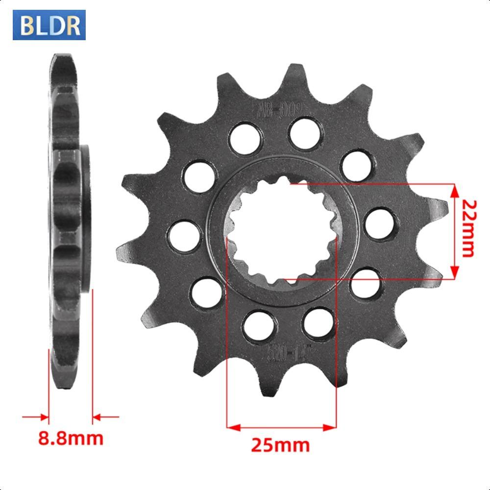520-14T 520 40T Motor Bike Front Sprocket Gear Wheel for K*TM 300 EXC Enduro 2010 front 14T