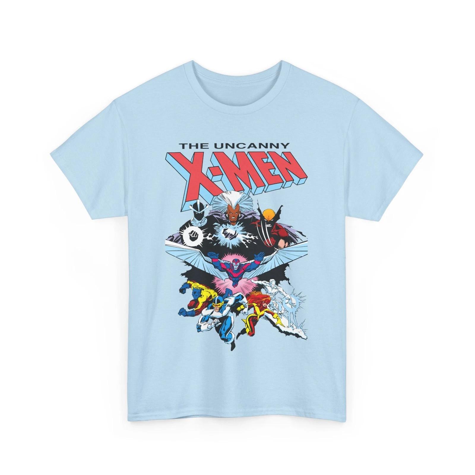 X-Men/X-Factor T-Shirt - Cyclops, Storm, Cyclops, Wolverine - Marvel Comics L