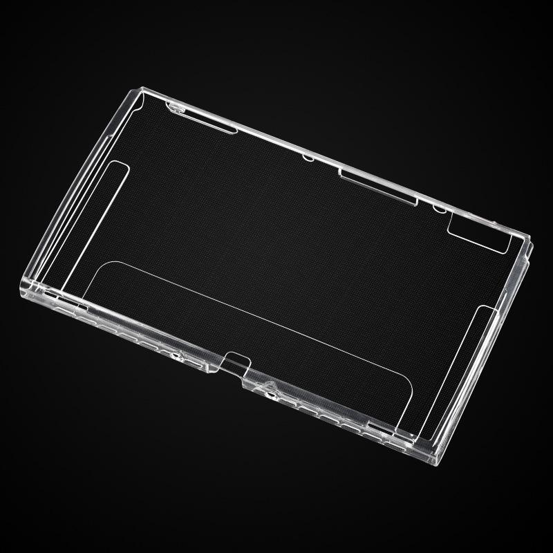 New Transparent TPU Soft Case Protective Shell Cover for Nintendo Switch Oled Console NS Joy-con Crystal Back Full Protector