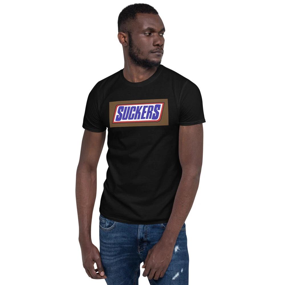 CHOCOLATE BAR FUNNY MOCKING GRAPHIC Short-Sleeve Unisex T-Shirt 3XL