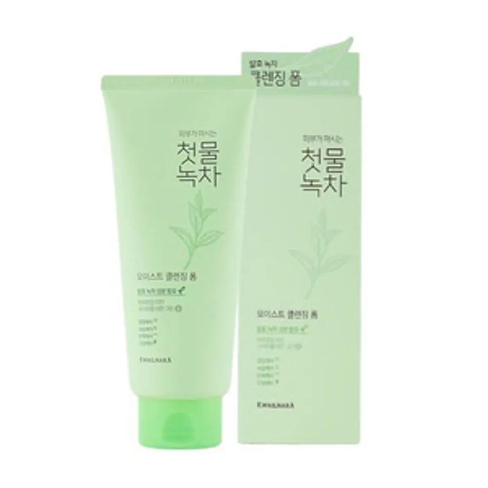 KWAILNARA First Harvest Green Tea Moist Cleansing Foam 180g X 3