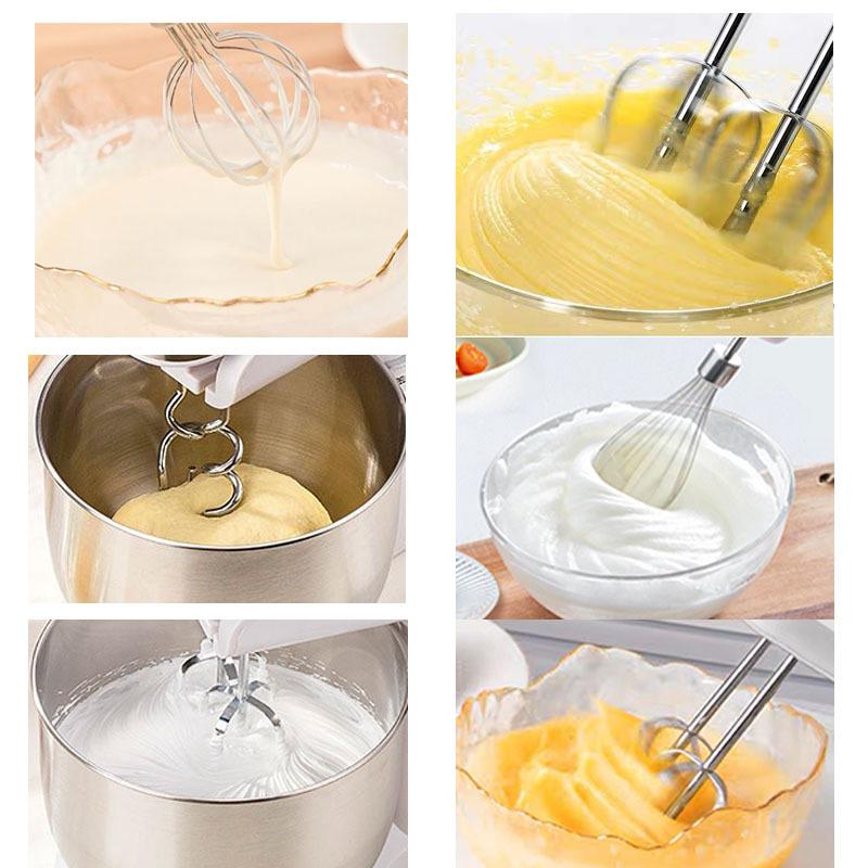 Portable Electric Whisk Replacement Head Kitchen Baking Mixing Tools Lantern-Shaped Handheld Egg Beaters