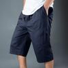 Leichte lässige Herren-Cargo-Shorts mit mehreren Taschen, Kordelzug in der Taille, lockere Passform für Outdoor-Aktivitäten und den täglichen Gebrauch