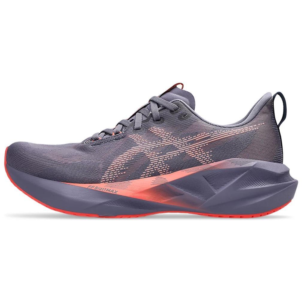 ASICS Novablast 5 Greyish Purple Coral Reef Men s 1011B974-500 EU 44.5