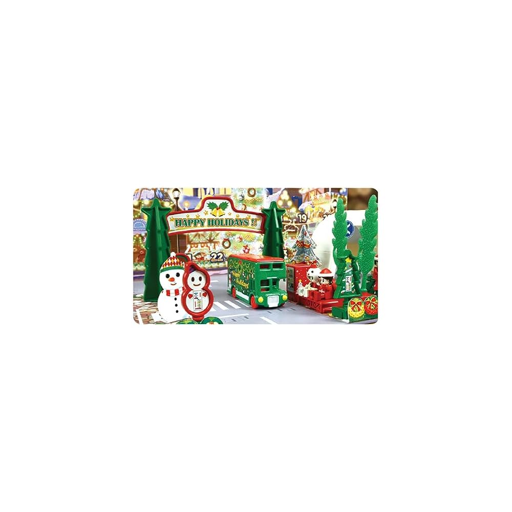 Takara Tomy Tomica Advent Calendar Toy Cars for Ages 3 and Up