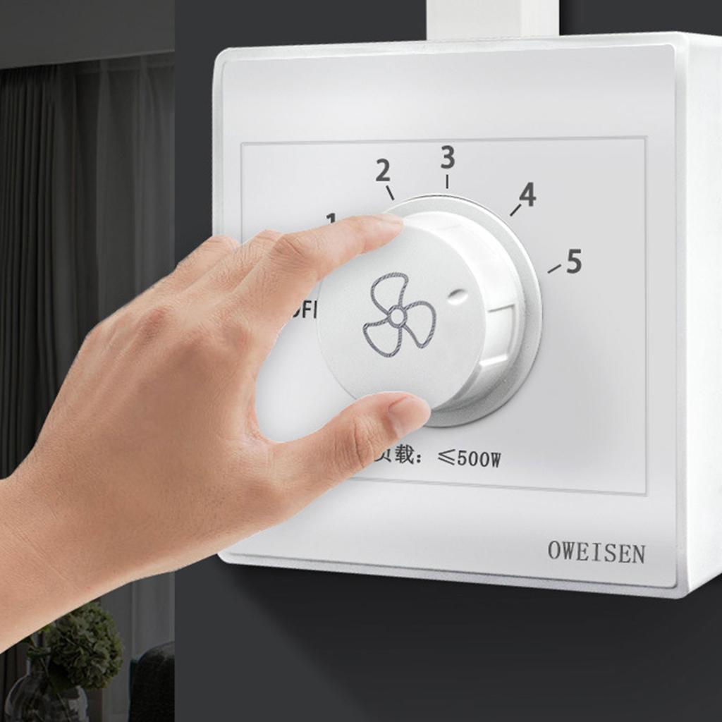 Capacitance Type Ceiling Fan Universal Electric Fan Governor Controller Top Fan Speed Regulation Fifth Gear Fan Switch