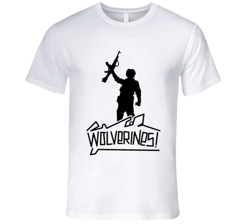 Red Dawn Wolverines Swayze Retro 80 s Action Movie T Shirt Unisex T-Shirt XL
