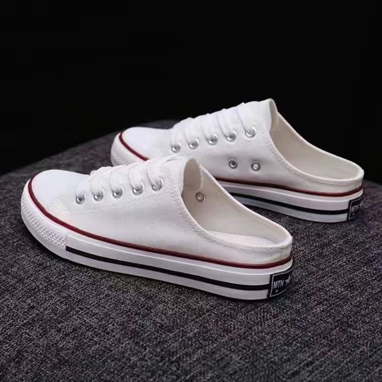 Platform Women's Mules Shoes For Women 2025 Designer Fashion Elegant Slippers Comfortable Heel Shoe With Korean Style Sandals