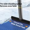2 in 1 Snow Cleaning Scraping Tool Zinc Zinc Alloy Ice Breaker Car Windshield Ice Scraper  Clearing Stone