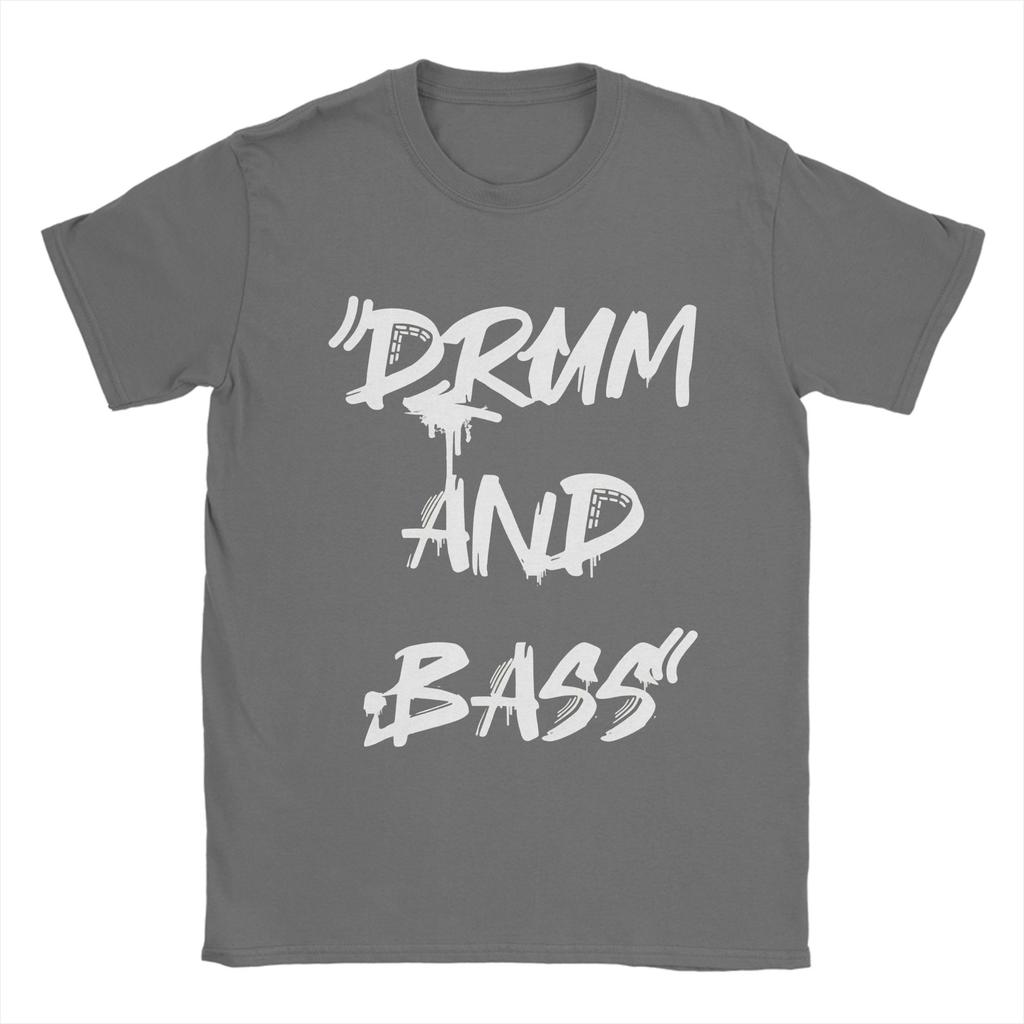 Unisex Drum And Bass Music Electronic  T Shirt  Pure Cotton Clothing Fashion Short Sleeve O Neck Tee Shirt Party TShirts
