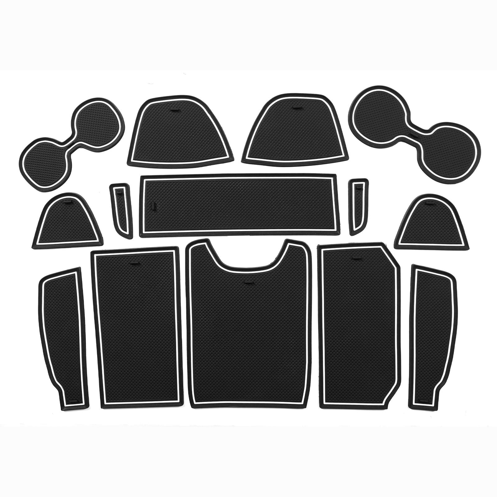 

Противоскользящий коврик для ниши в двери и подстаканника для Honda HR-V 2025 американской версии, противоскользящая накладка в паз двери, аксессуары для интерьера