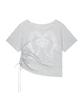 ILLIGO Saeso Angel Off-Shoulder T-Shirt Back Melange