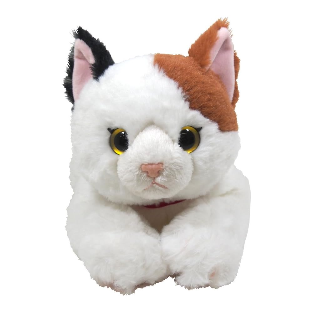 Sun Lemon Knee Cat Plush Toy M Size Calico P-2122