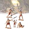 Vibrant Educational Primitive People Figurine Set For Creative Play And Learning