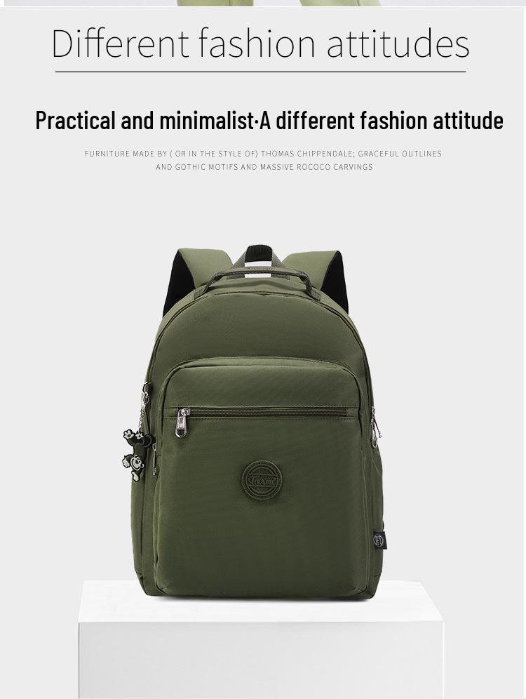 Versatile Lightweight Breathable Backpack for Travel, Casual Daily Use, Students, Men & Women
