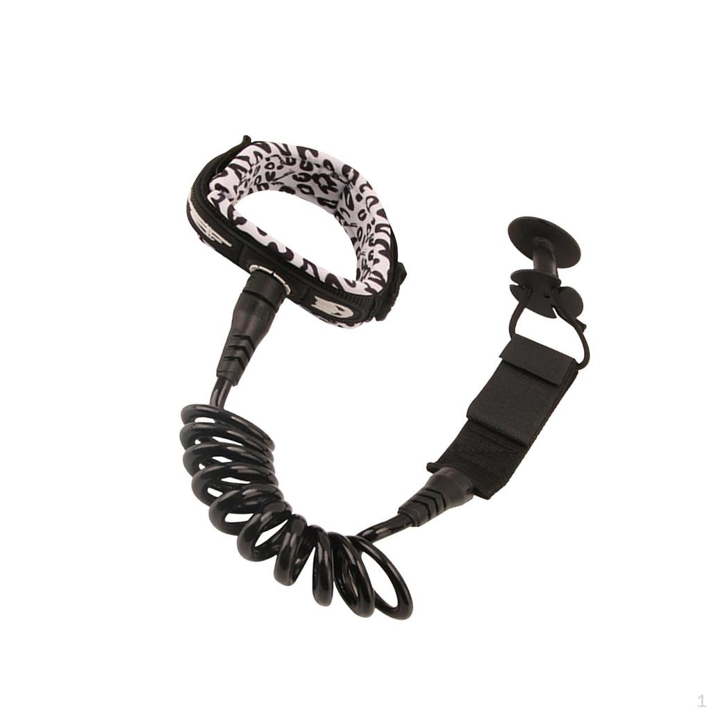 4ft Surfboard Leash Rope, Surf String Paddle Stand Up Surfing Hands Foot Ropes