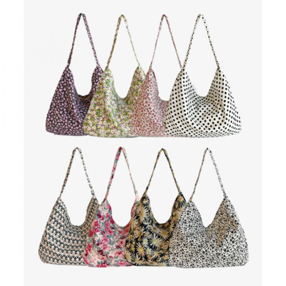 Fromheaven Fladder Pattern Fabric Shoulder Bag