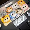 1PC Custom Name Cats Costumes Parade Mouse Pad, Keyboard and Mouse Desk Pad, for Computer Notebook  Birthday Gift For Any Room Or Office