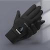 Motocross themed winter gloves for warmth, suitable for outdoor activities, unisex