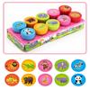 Toy DIY Scrapbooking Round Scrapbook Rubber Stamps Kids Stamp Dinosaur Stamps Cartoon Stamp
