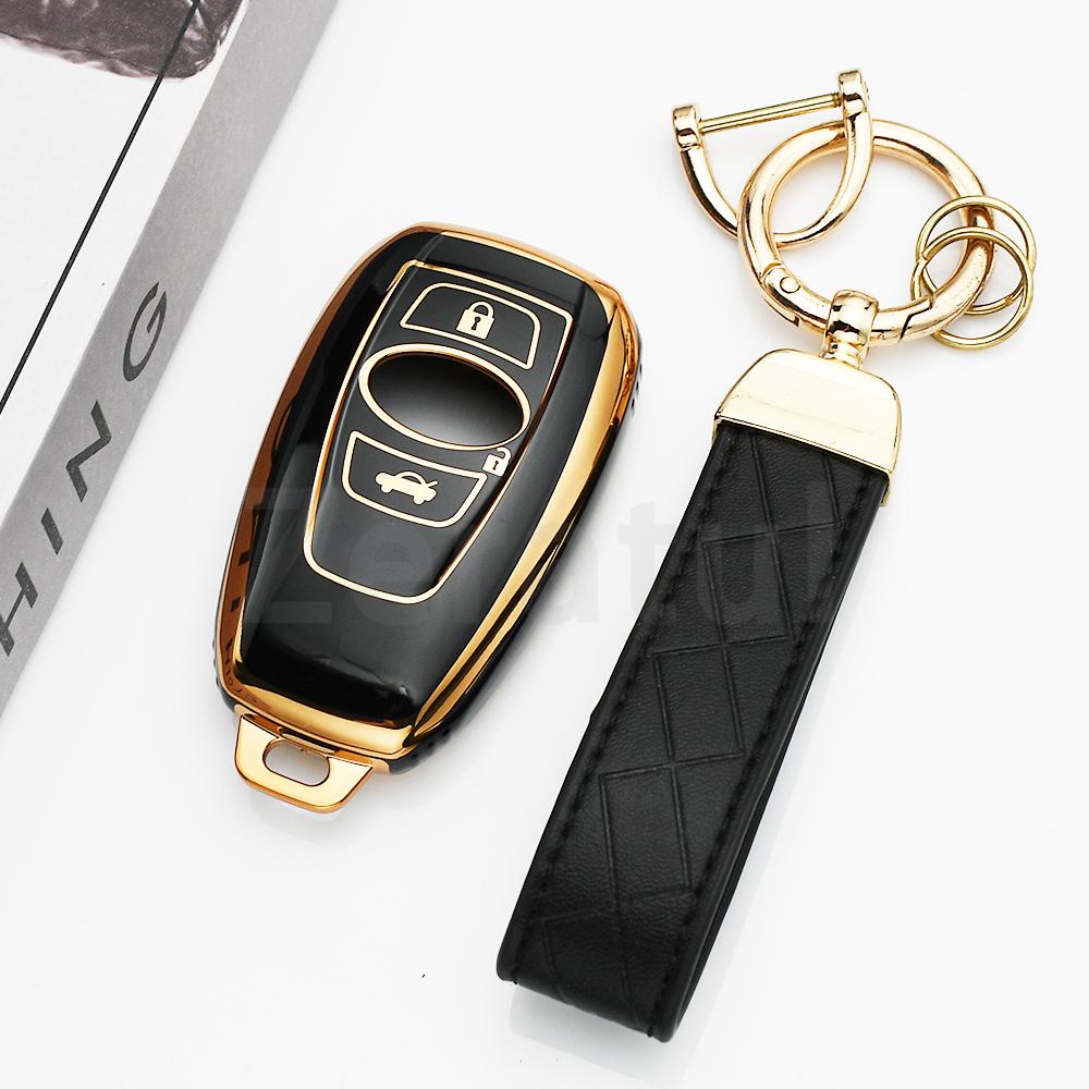 Keyless Fashion Tpu Car Key Case Cover For Subaru Impreza Legacy Brz Wrx Xv Ascent Forester Outback Shell Fob Holder Accessories
