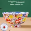 Jingdezhen Ceramic Rice Bowl: High-Foot, Enamel Color, Longevity Design