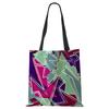 Abstract Art Print Shopping Bags Women Folding Reusable Customize Tote Shoulder Bag Canvas Casual Groceries Handbags 2022
