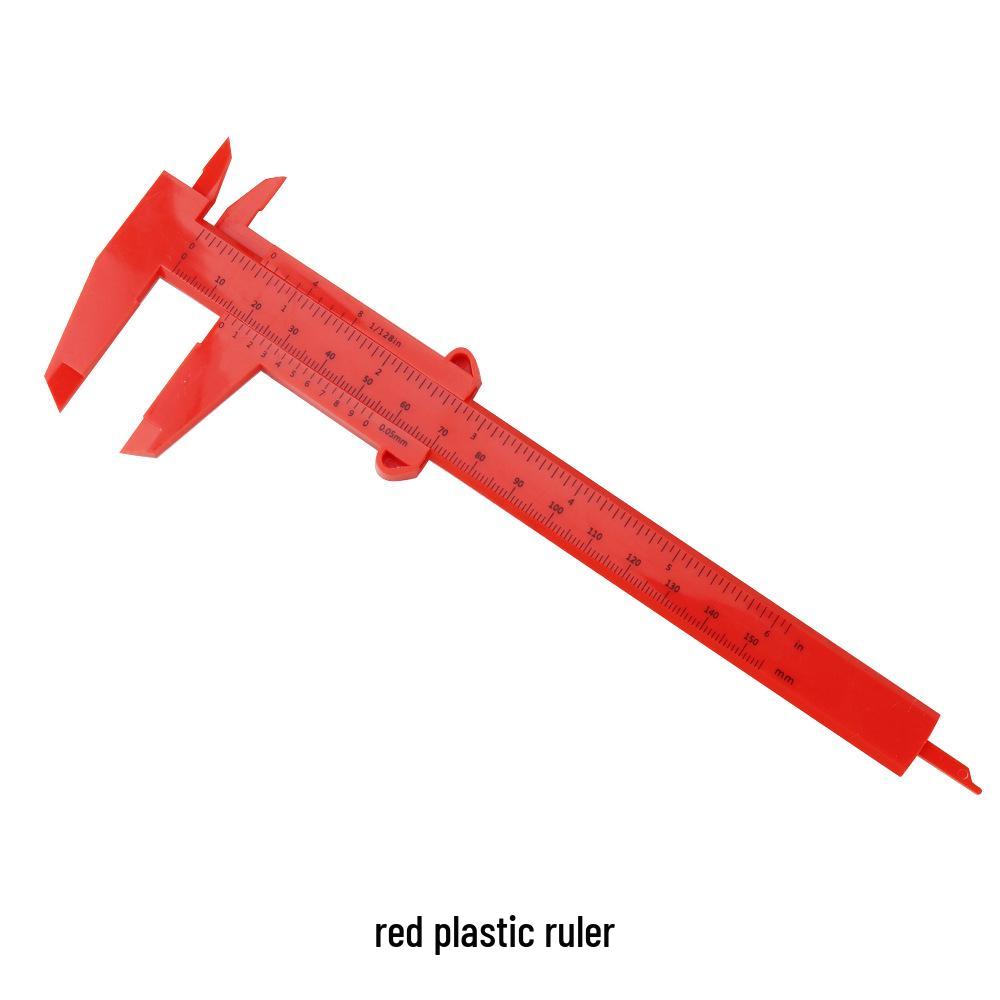 Plastic Vernier Caliper 0-150mm Measuring Tool for Students