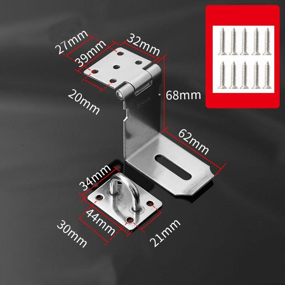 

Накладка-защелка из нержавеющей стали 90 градусов Дверные защелки Замок Новый Защелка 90 градусов Окна Дверь 5inch