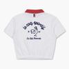 Le Coq Sportif Terry Crop Polo T shirT owT   qp222TTs55