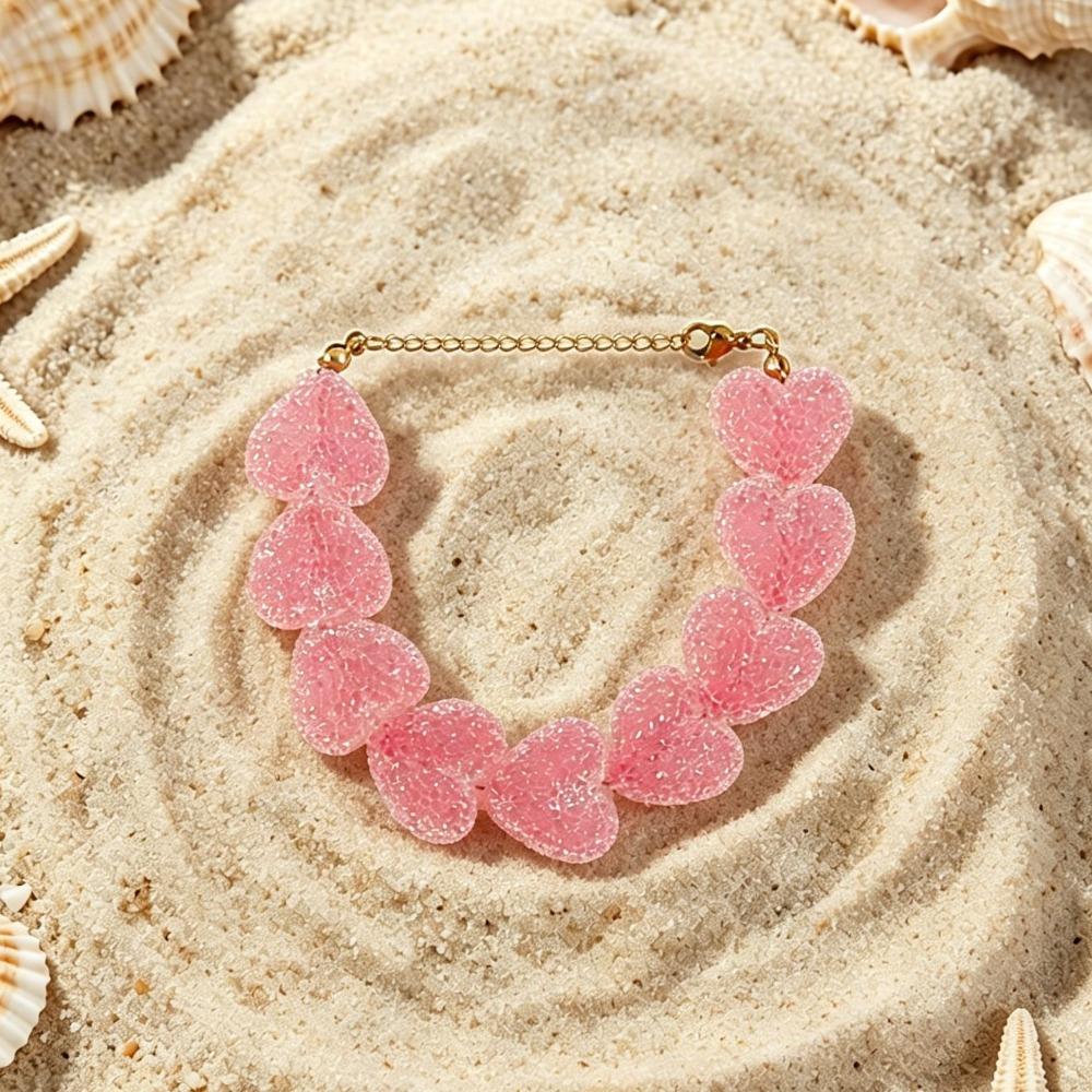 Multi-Color Bohemian Dopamine Bracelet Soft Sugar Summer Beach Hand Chain Birthday