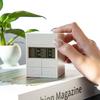 LCD  Digital Desktop Alarm Clock Time Manager Electronic Timing Rotation Timer  Kitchen