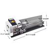 SIHAO Mini Metal Lathe 220x600/750mm, Brushless/Brushed Motor 1200W/1500W Variable Speed