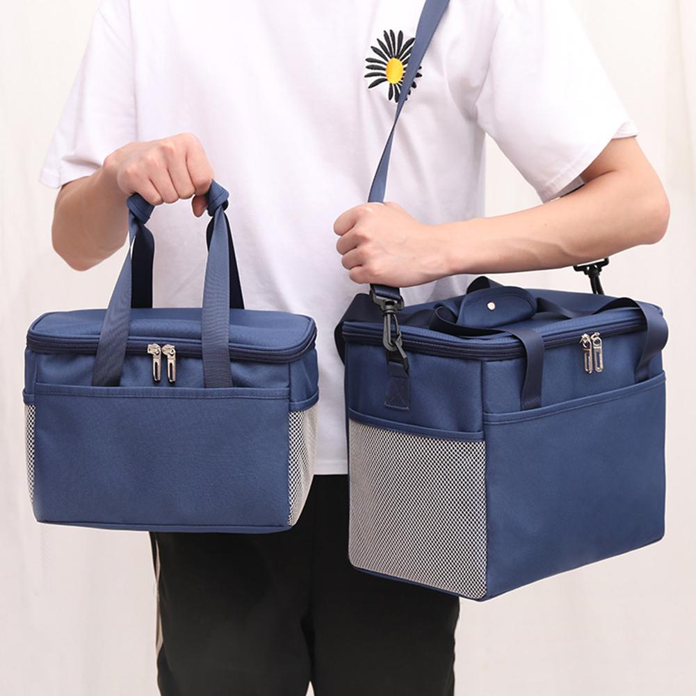 Portable Lunch Box Handbag Large Capacity Waterproof Insulation Bag For Camping