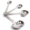 A Set of Four Cool Luxury Tableware Sweet Heart Shaped Measuring Spoons Wedding Gift